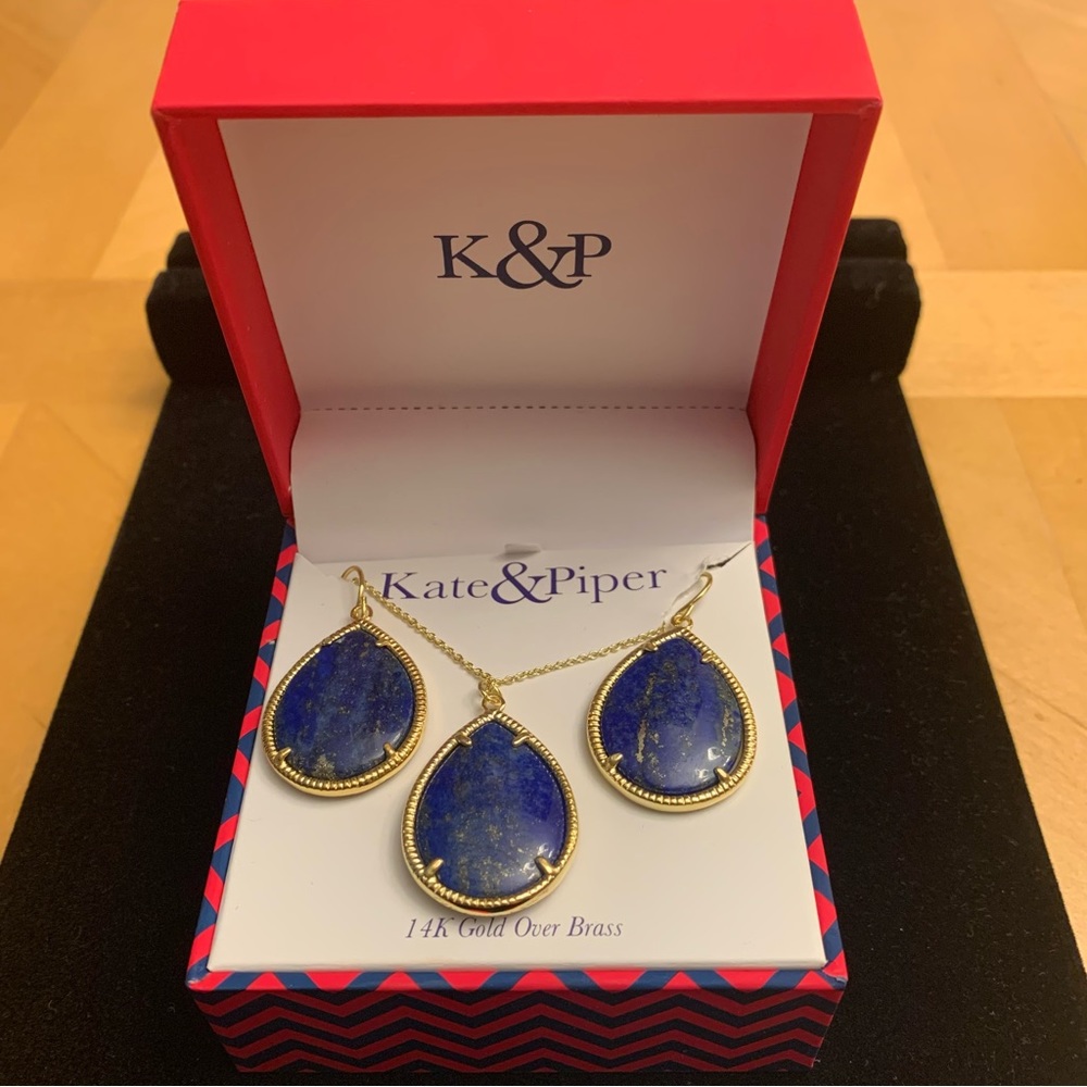 Kate & Piper necklace/earring set